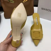 $96.00 USD Manolo Blahnik Slippers For Women #1409574