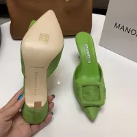 $96.00 USD Manolo Blahnik Slippers For Women #1409575