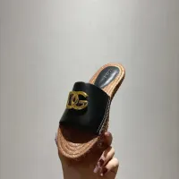 $88.00 USD Dolce & Gabbana D&G Slippers For Women #1409666