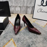 $118.00 USD Yves Saint Laurent YSL High-Heeled Shoes For Women #1409760