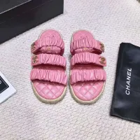 $88.00 USD Chanel Slippers For Women #1409852