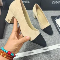 $96.00 USD Chanel High-Heeled Shoes For Women #1409858