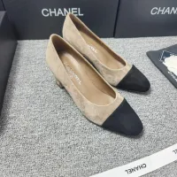 $96.00 USD Chanel High-Heeled Shoes For Women #1409860