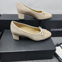 $102.00 USD Chanel High-Heeled Shoes For Women #1409864