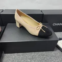 $102.00 USD Chanel High-Heeled Shoes For Women #1409865