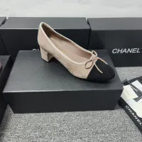 $102.00 USD Chanel High-Heeled Shoes For Women #1409867