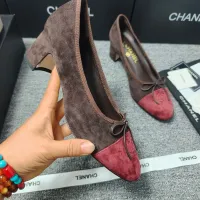 $102.00 USD Chanel High-Heeled Shoes For Women #1409868