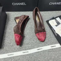 $102.00 USD Chanel High-Heeled Shoes For Women #1409868