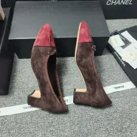 $102.00 USD Chanel High-Heeled Shoes For Women #1409868