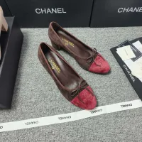 $102.00 USD Chanel High-Heeled Shoes For Women #1409868