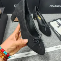 $102.00 USD Chanel High-Heeled Shoes For Women #1409869