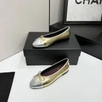 $92.00 USD Chanel Flat Shoes For Women #1409875
