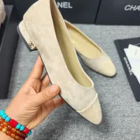 $96.00 USD Chanel Flat Shoes For Women #1409876