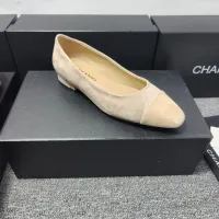 $96.00 USD Chanel Flat Shoes For Women #1409876