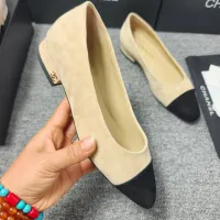 $96.00 USD Chanel Flat Shoes For Women #1409877