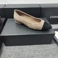 $96.00 USD Chanel Flat Shoes For Women #1409879