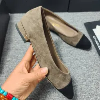 $96.00 USD Chanel Flat Shoes For Women #1409880
