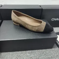 $96.00 USD Chanel Flat Shoes For Women #1409880