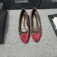 $96.00 USD Chanel Flat Shoes For Women #1409881
