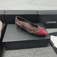 $96.00 USD Chanel Flat Shoes For Women #1409881