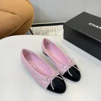 $92.00 USD Chanel Flat Shoes For Women #1409883