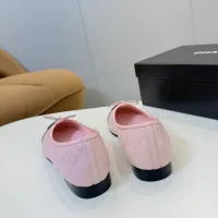 $92.00 USD Chanel Flat Shoes For Women #1409883