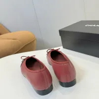 $92.00 USD Chanel Flat Shoes For Women #1409884