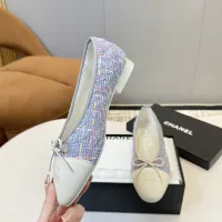 $92.00 USD Chanel Flat Shoes For Women #1409885