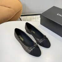 $92.00 USD Chanel Flat Shoes For Women #1409886