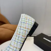 $92.00 USD Chanel Flat Shoes For Women #1409887