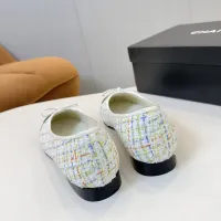 $92.00 USD Chanel Flat Shoes For Women #1409887
