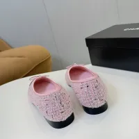 $92.00 USD Chanel Flat Shoes For Women #1409888