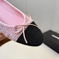 $92.00 USD Chanel Flat Shoes For Women #1409888