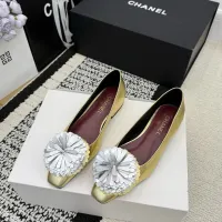 $115.00 USD Chanel Flat Shoes For Women #1409892