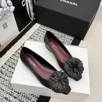 $115.00 USD Chanel Flat Shoes For Women #1409893