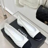 $100.00 USD Chanel Flat Shoes For Women #1409894