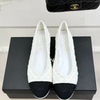 $100.00 USD Chanel Flat Shoes For Women #1409894