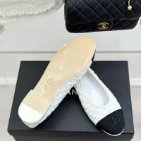 $100.00 USD Chanel Flat Shoes For Women #1409894
