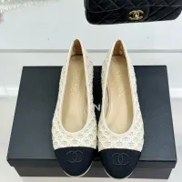 $100.00 USD Chanel Flat Shoes For Women #1409895