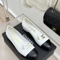 $102.00 USD Chanel Flat Shoes For Women #1409897