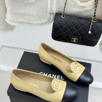 $102.00 USD Chanel Flat Shoes For Women #1409898