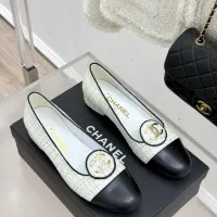$102.00 USD Chanel Flat Shoes For Women #1409900