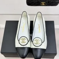 $102.00 USD Chanel Flat Shoes For Women #1409900