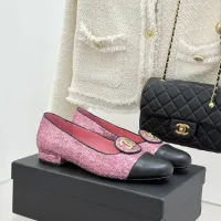 $102.00 USD Chanel Flat Shoes For Women #1409901