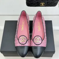 $102.00 USD Chanel Flat Shoes For Women #1409901
