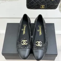 $102.00 USD Chanel Flat Shoes For Women #1409903
