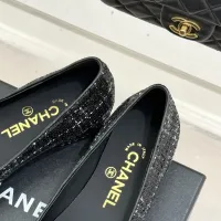 $102.00 USD Chanel Flat Shoes For Women #1409903