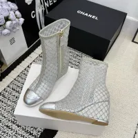 $160.00 USD Chanel Boots For Women #1409911