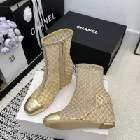 $160.00 USD Chanel Boots For Women #1409912