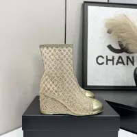 $160.00 USD Chanel Boots For Women #1409912